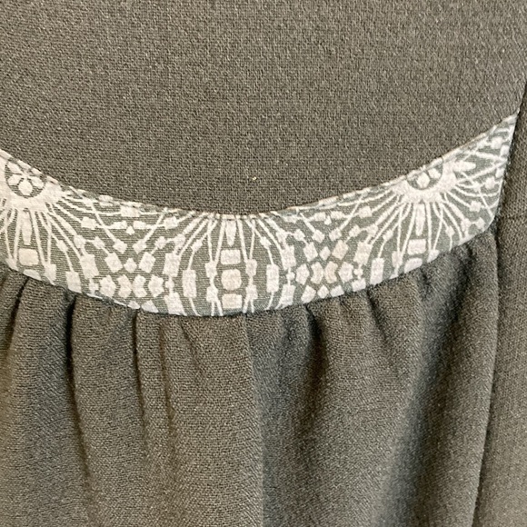 MOLOKO Dress Button Tuck Contrast m1v384 Sz M French Girl Steampunk Art To Wear - Picture 5 of 15